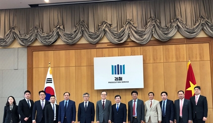 Kết quả chuyến công tác tại Hàn Quốc của Viện trưởng Viện kiểm sát nhân...